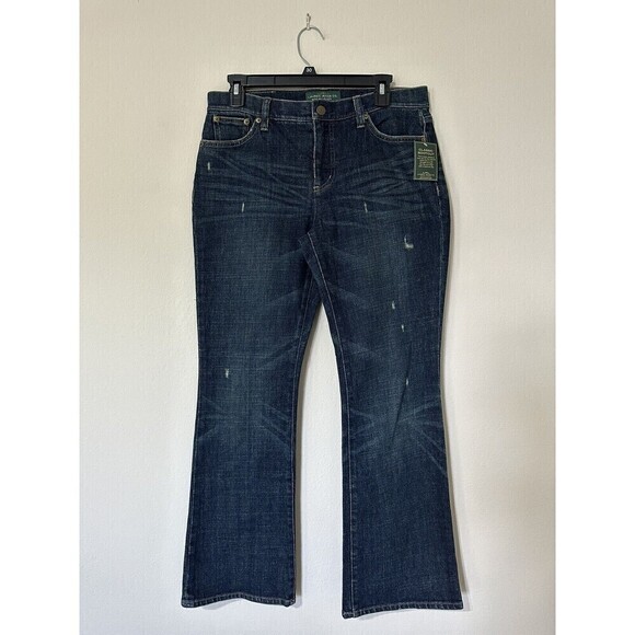 LRL Lauren Jeans Co Ralph Lauren Women's Jeans Classic Boot Cut Size 8 - Picture 1 of 9